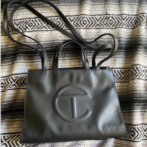 Authentic Black Telfar bag tote medium